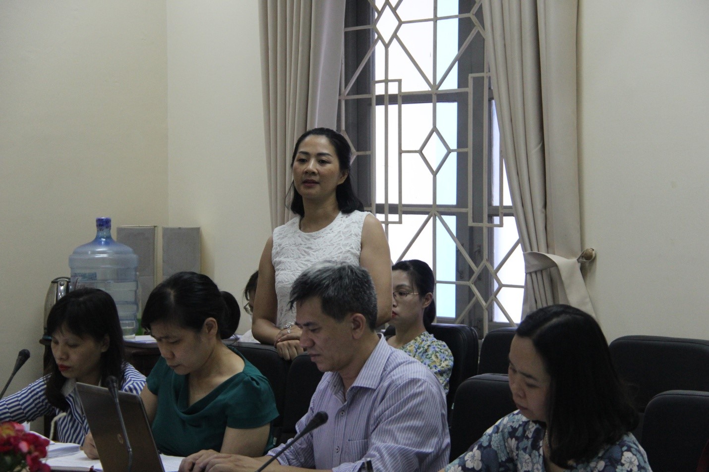 Trung tâm Hỗ trợ đào tạo và Cung ứng nhân lực - Bộ Giáo dục và Đào tạo tới thăm và làm việc tại Trường ĐHSP Nghệ thuật TW