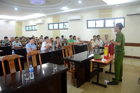 Đại học Đà Nẵng tổ chức huấn luyện, thực tập phòng cháy chữa cháy và cứu nạn, cứu hộ năm 2019