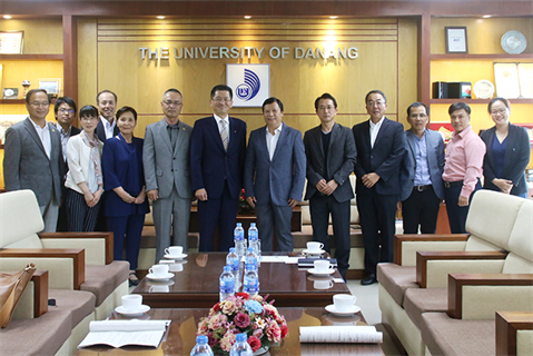 Đại học Đà Nẵng tiếp và làm việc với Đoàn công tác của thành phố Mimasaka, Nhật Bản
