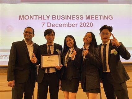 Sinh viên Trường Đại học Bách khoa-Đại học Đà Nẵng đạt giải Nhất Cuộc thi "Tìm kiếm ý tưởng kinh doanh mới" do GBA và DAAD, CHLB Đức phối hợp tổ chức
