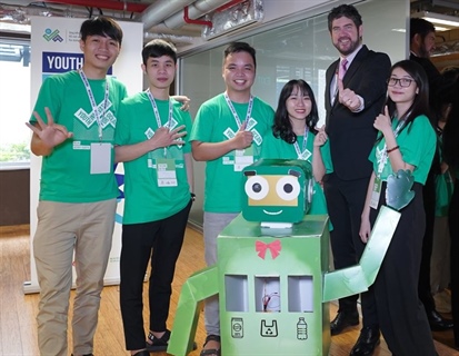 Sinh viên Trường Đại học Bách khoa-Đại học Đà Nẵng đạt giải Nhất Cuộc thi “Ý tưởng Sáng tạo vì một đại dương không nhựa” do UNESCO tổ chức