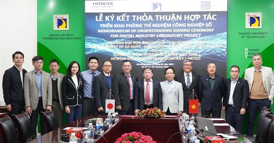 Trường Đại học Bách khoa-Đại học Đà Nẵng hợp tác với Tập đoàn Hitachi Systems Việt Nam phát triển Phòng thí nghiệm công nghệ số