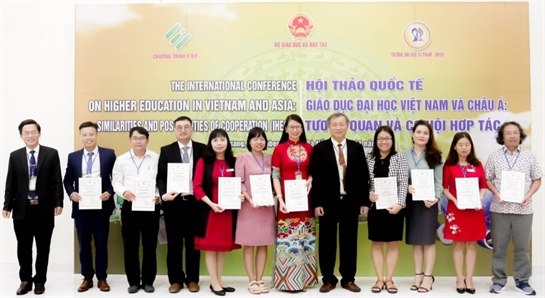 Trường Đại học Sư phạm-Đại học Đà Nẵng tổ chức thành công Hội thảo Quốc tế: “Giáo dục Đại học Việt Nam và Châu Á-Tương quan và cơ hội hợp tác”
