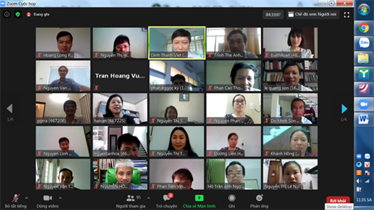 Đại học Đà Nẵng tập huấn trực tuyến về đảm bảo chất lượng cơ sở giáo dục đại học theo Thông tư số 12/2017/TT-BGDĐT