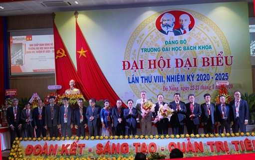 Đại hội Đảng bộ Trường Đại học Bách khoa-Đại học Đà Nẵng lần thứ VIII, nhiệm kỳ 2020-2025 thành công tốt đẹp