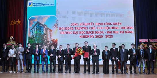 Trường Đại học Bách khoa-Đại học Đà Nẵng tổ chức Lễ kỷ niệm Ngày Nhà giáo Việt Nam 20/11, tuyên dương khen thưởng năm học 2019-2020 và công bố Quyết định công nhận Hội đồng Trường