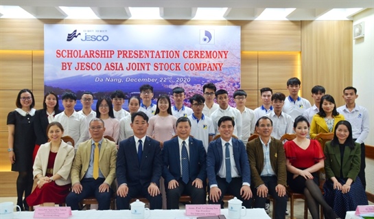 Sinh viên Đại học Đà Nẵng nhận học bổng Jesco Asia, Nhật Bản năm 2020