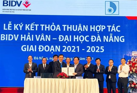 Đại học Đà Nẵng ký kết Thoả thuận hợp tác giai đoạn 2021-2025 với Ngân hàng TMCP Đầu tư và Phát triển Việt Nam, Chi nhánh Hải Vân
