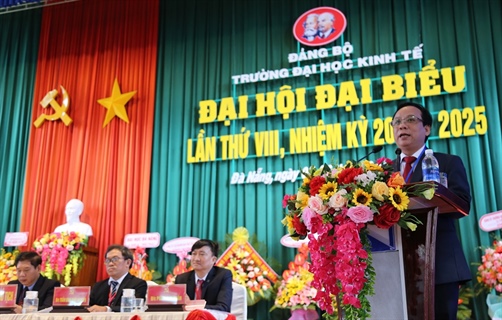 Đại hội Đảng bộ Trường Đại học Kinh tế-Đại học Đà Nẵng lần thứ VIII, nhiệm kỳ 2020-2025 thành công tốt đẹp