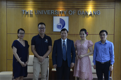 Lãnh đạo Đại học Đà Nẵng tiếp đại diện Đại học Sydney Úc tại Việt Nam