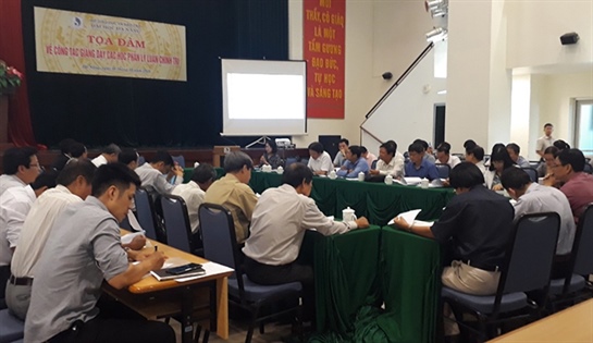 Đại học Đà Nẵng tổ chức Toạ đàm về công tác giảng dạy các học phần lý luận chính trị