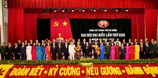 Đoàn đại biểu Đại học Đà Nẵng tham dự, đóng góp trí tuệ vào thành công của Đại hội Đảng bộ thành phố Đà Nẵng lần thứ XXII, nhiệm kỳ 2020-2025