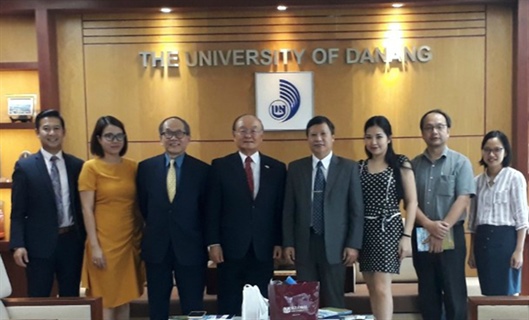 Đại học Đà Nẵng tiếp Tổ chức Giáo dục Iglobal University, Hoa Kỳ