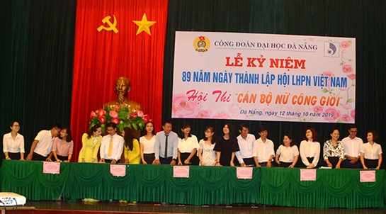 Công đoàn Đại học Đà Nẵng tổ chức Lễ kỷ niệm 89 năm thành lập Hội Liên hiệp Phụ nữ Việt Nam và Hội thi Cán bộ nữ công giỏi năm 2019