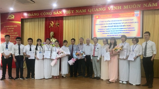 Sinh viên Đại học Đà Nẵng vinh dự nhận Học bổng của Bang Hessen và Tổ chức hỗ trợ đại học thế giới WUS, CHLB Đức năm 2020