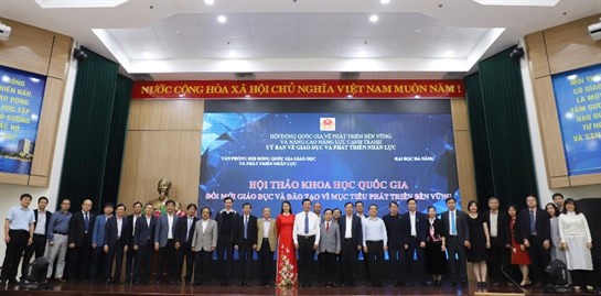 Đại học Đà Nẵng đăng cai tổ chức Hội thảo Khoa học Quốc gia “Đổi mới giáo dục và đào tạo vì mục tiêu phát triển bền vững”