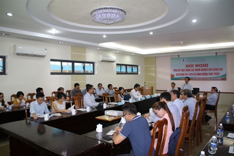 Hội nghị Tổng kết hoạt động các Nhóm nghiên cứu-giảng dạy giai đoạn 2014-2019 và định hướng phát triển