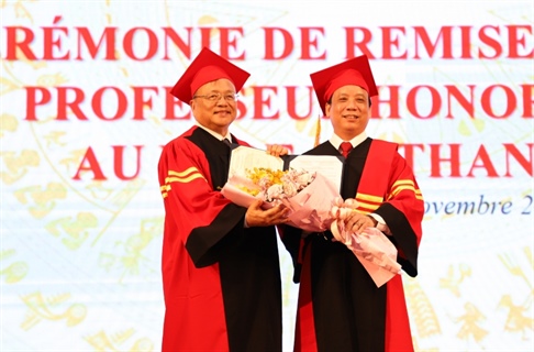 Đại học Đà Nẵng long trọng tổ chức Lễ Phong tặng Danh hiệu “Giáo sư Danh dự” cho GS.TSKH. Lê Thành Nhân