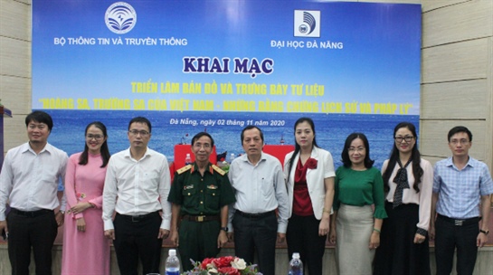 Đại học Đà Nẵng phối hợp với Bộ Thông tin và Truyền thông triển lãm bản đồ và trưng bày tư liệu “Hoàng Sa, Trường Sa của Việt Nam-Những bằng chứng lịch sử và pháp lý”
