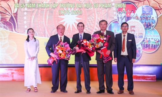 Trường Đại học Sư phạm-Đại học Đà Nẵng long trọng tổ chức Lễ kỷ niệm Ngày Nhà giáo Việt Nam 20/11 và 45 năm thành lập Trường