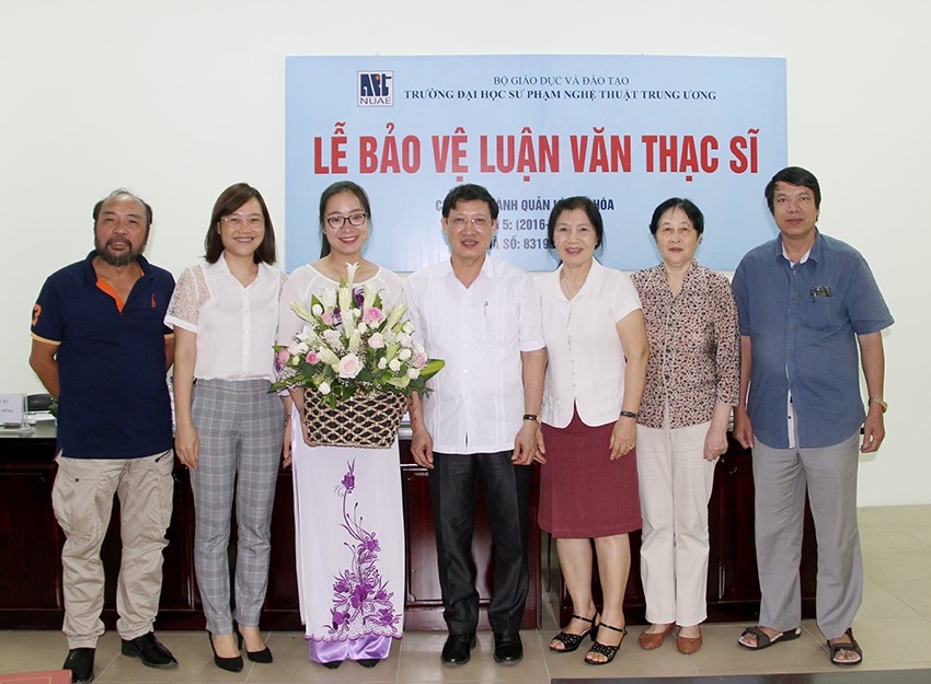 Bảo vệ luận văn thạc sỹ chuyên ngành Quản lý văn hóa