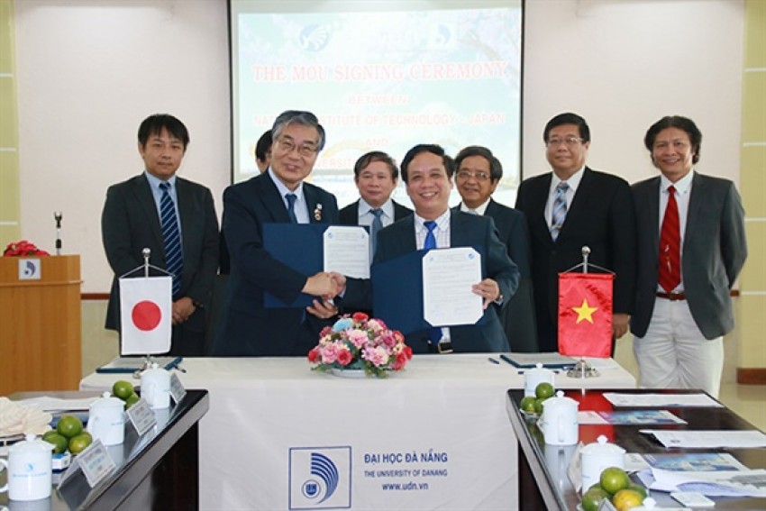 Đại học Đà Nẵng ký kết hợp tác với Viện Công nghệ Quốc gia Nhật Bản