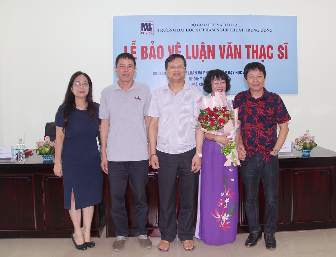 Bảo vệ luận văn thạc sỹ chuyên ngành LL&PPDH Âm nhạc