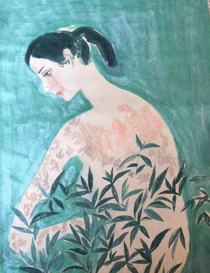 Triển lãm “Điểm tụ” của 12 họa sĩ tài năng Trường ĐHSP Nghệ thuật TW