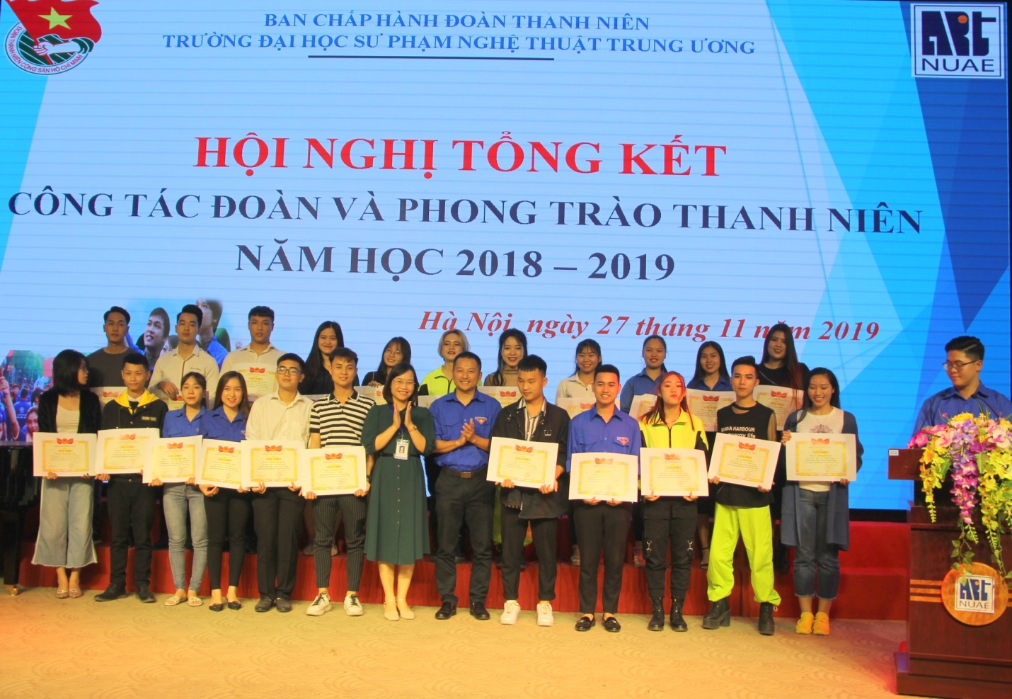 Hội nghị tổng kết công tác Đoàn và phong trào thanh niên năm học 2018 - 2019