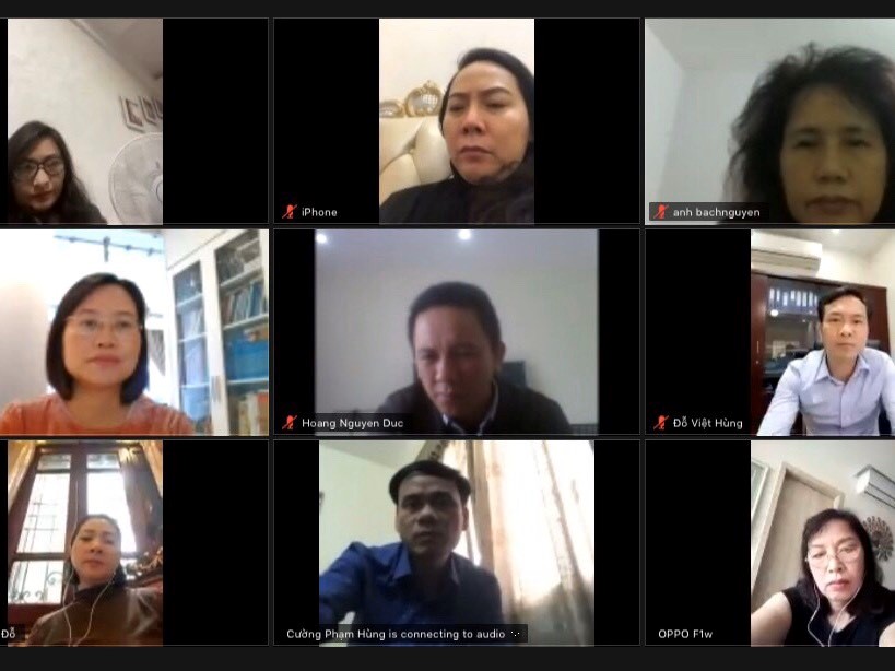 Hội nghị  trực tuyến triển khai công tác của Trường ĐHSP Nghệ thuật TW