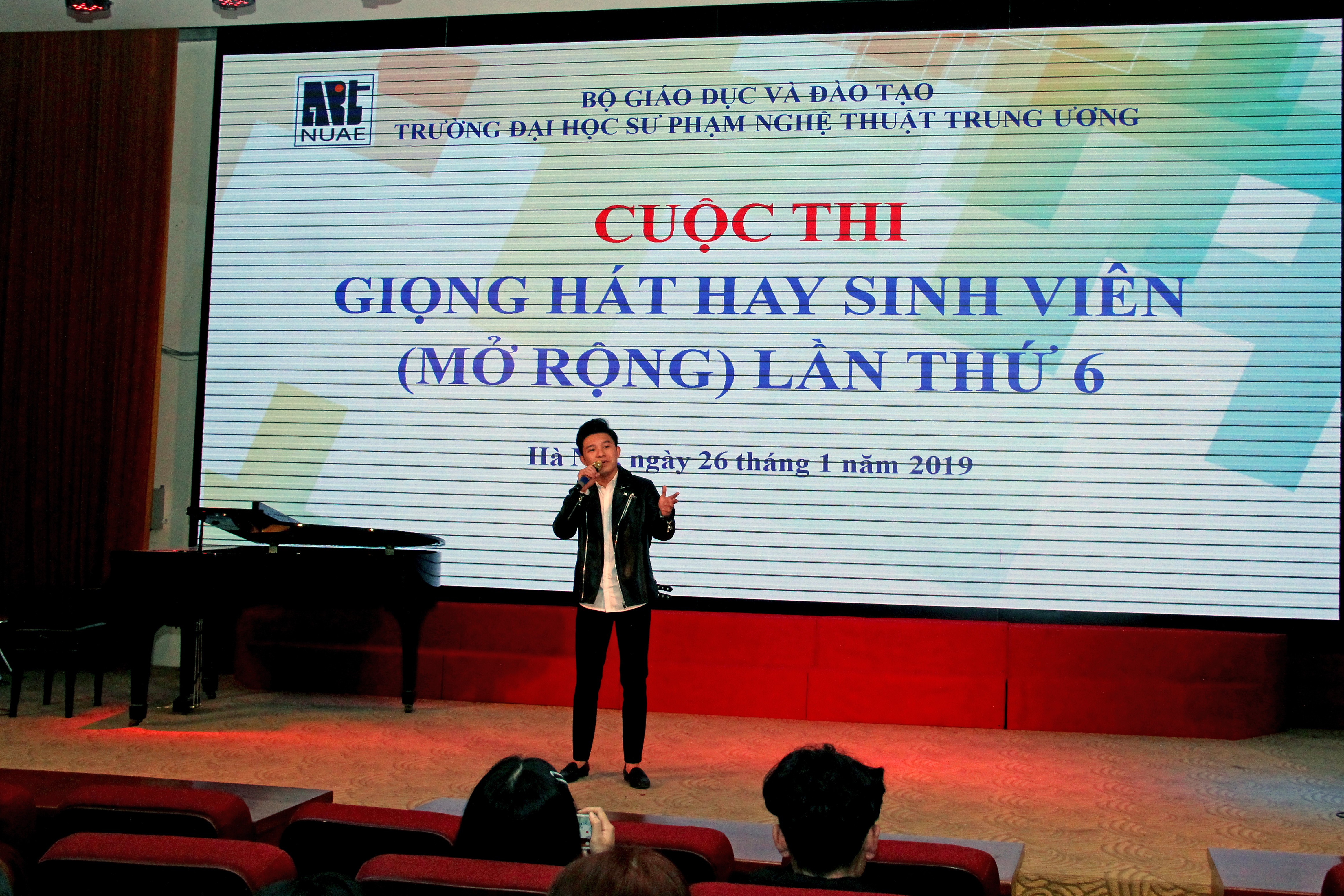 Vòng sơ tuyển Cuộc thi Giọng hát hay sinh viên Trường ĐHSP Nghệ thuật TW mở rộng lần thứ VI, năm 2019