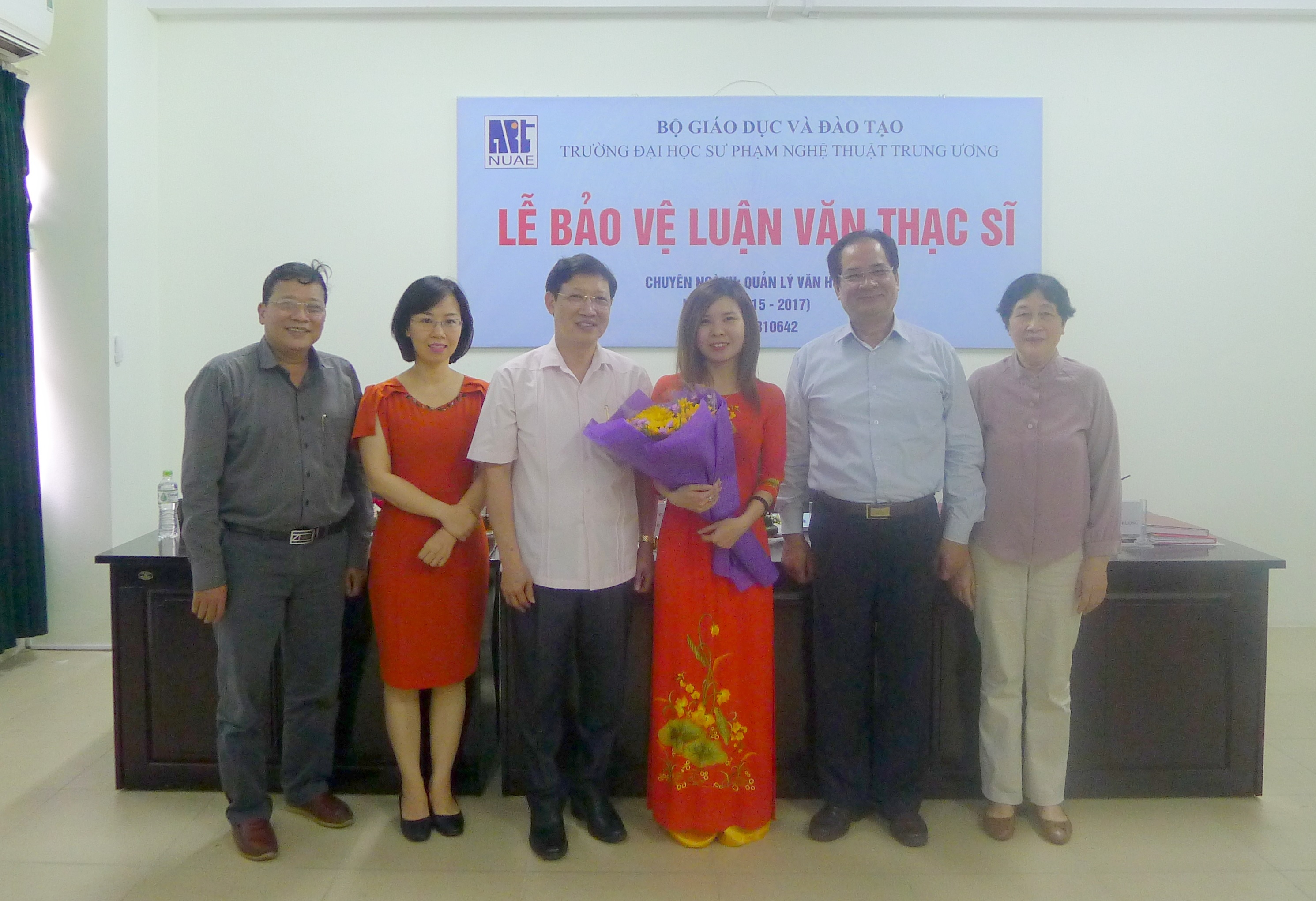 Lễ bảo vệ luận văn Thạc sĩ chuyên ngành Quản lý Văn hóa