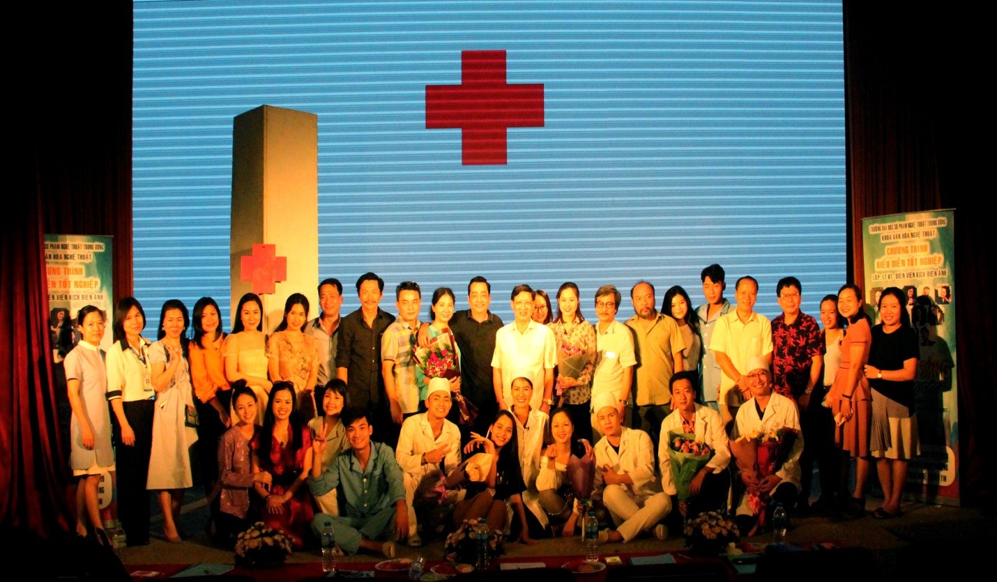 Chương trình biểu diễn học phần tốt nghiệp của K1 ĐH Diễn viên Kịch - Điện ảnh chính quy và liên thông chính quy