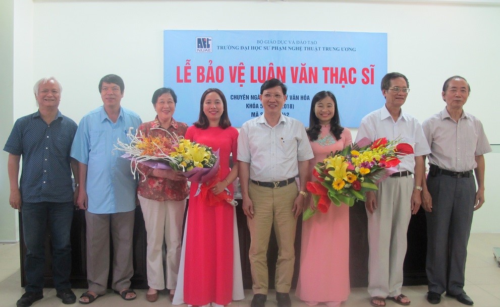 Lễ bảo vệ luận văn Thạc sĩ chuyên ngành Quản lý Văn hóa