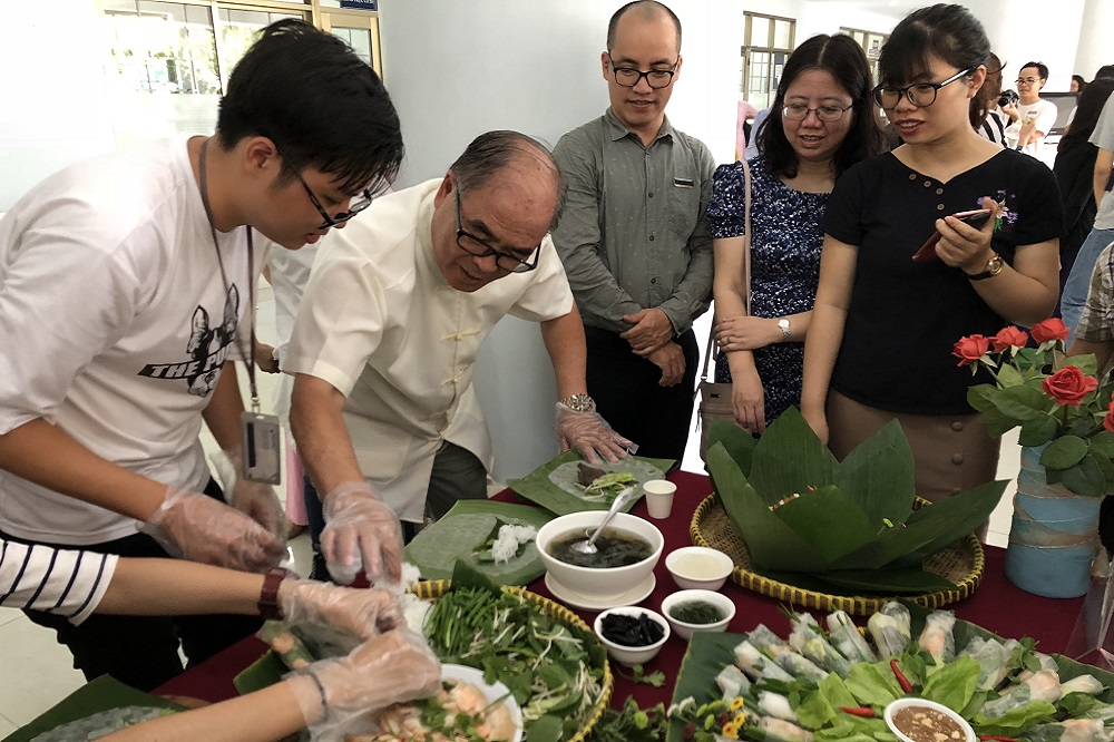 Giao lưu văn hoá ẩm thực tại ICF 2018