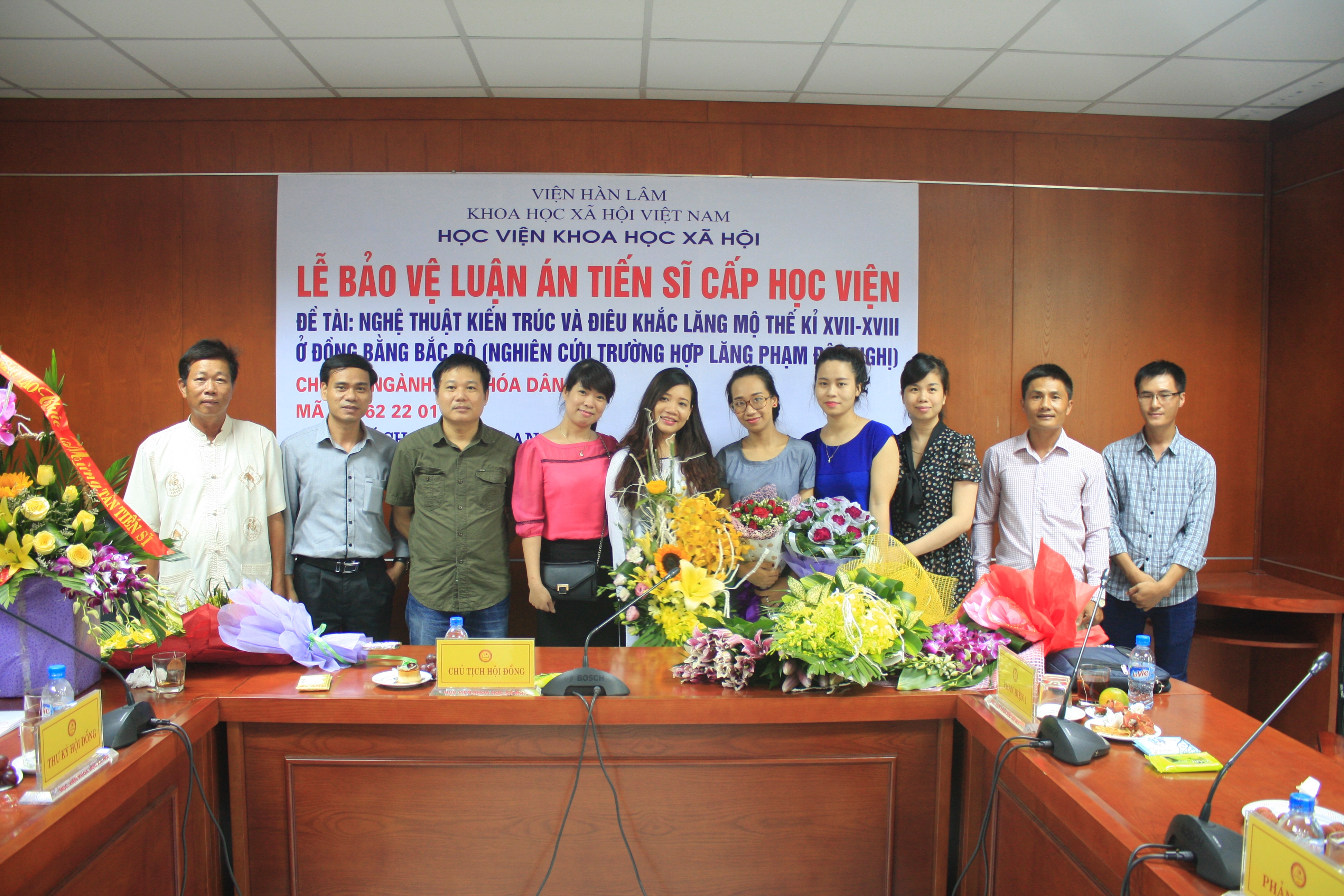 NCS Quách Thị Ngọc An bảo vệ thành công luận án Tiến sĩ