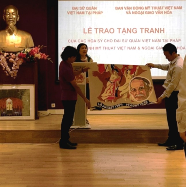 My thuat Viet Nam va Ngoai giao van hoa: Mot nam soi dong va mang nhieu gia tri tuyet voi