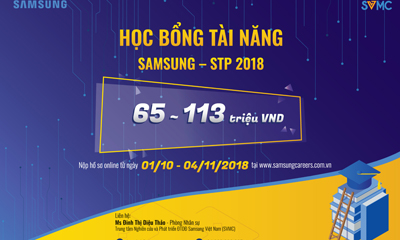 Hội thảo “Học bổng tài năng Samsung – STP 2018”