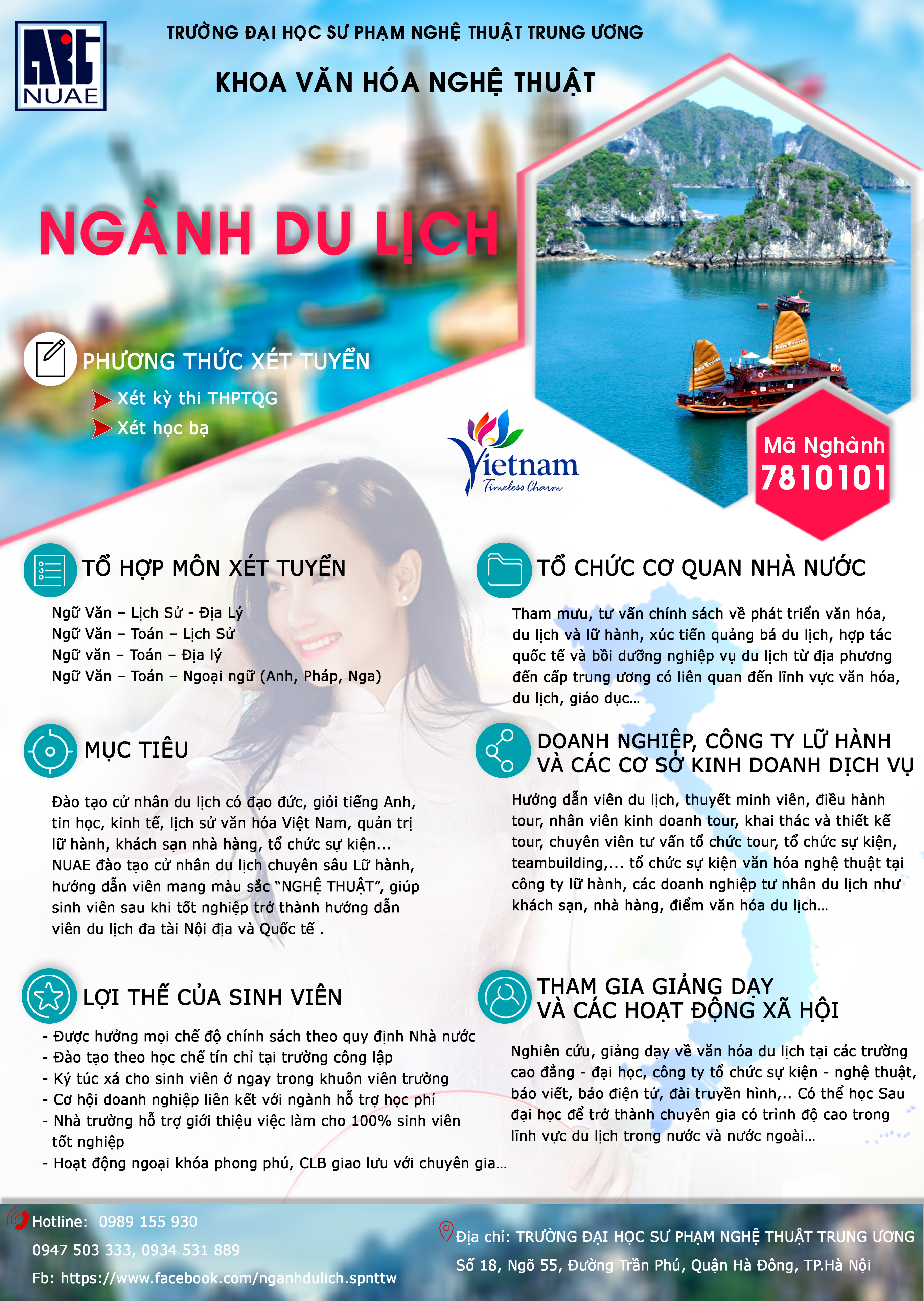 5 LÍ DO NHẤT ĐỊNH CHỌN HỌC DU LỊCH TẠI NUAE