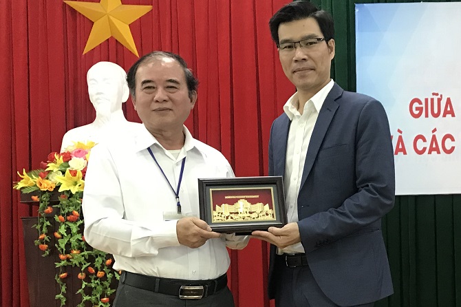 Ký hợp tác với Sở giáo dục và đào tạo Tỉnh Bình Định