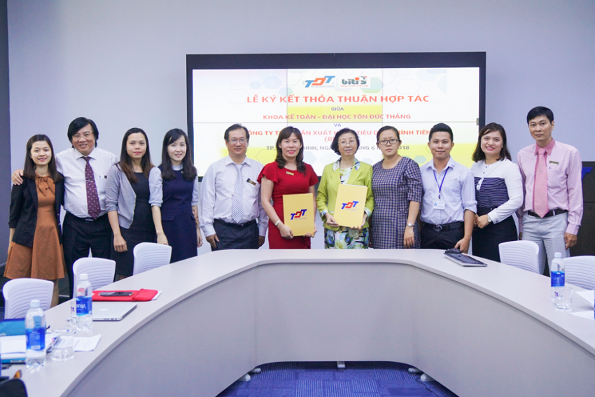 Ký hợp tác với Công ty TNHH sản xuất hàng tiêu dùng Bình Tiên (Biti’s)