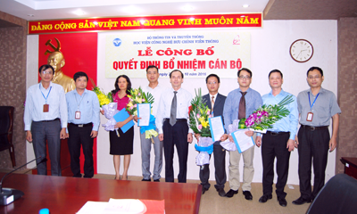 Lễ công bố quyết định bổ nhiệm cán bộ