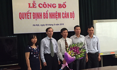 Bổ nhiệm Viện trưởng Viện Khoa học Kỹ thuật Bưu điện