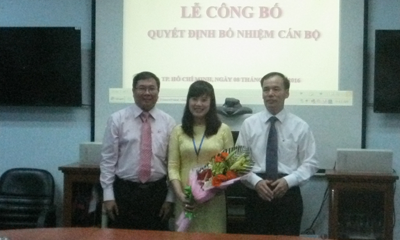 Lễ công bố quyết định bổ nhiệm cán bộ