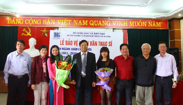 Lễ bảo vệ luận văn Thạc sĩ khóa I chuyên ngành Quản lý văn hóa