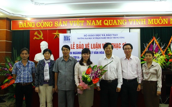 Lễ bảo vệ luận văn Thạc sĩ khóa II chuyên ngành Quản lý Văn hóa