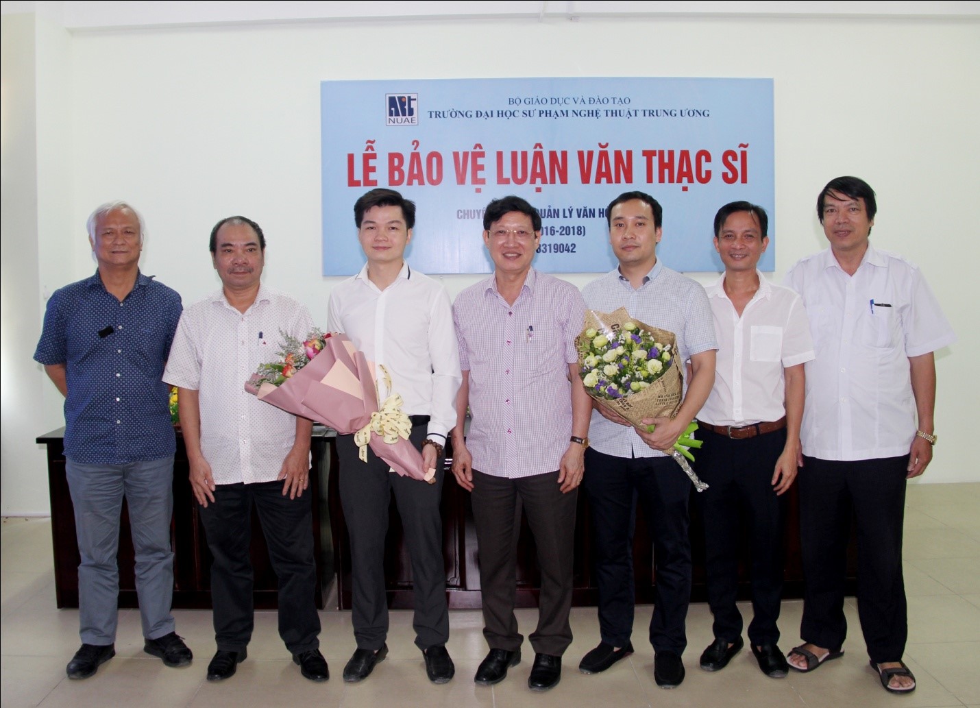 Bảo vệ luận văn thạc sỹ chuyên ngành Quản lý văn hóa