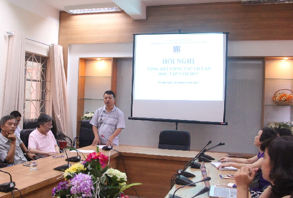 Hội nghị Tổng kết công tác cố vấn học tập năm 2017