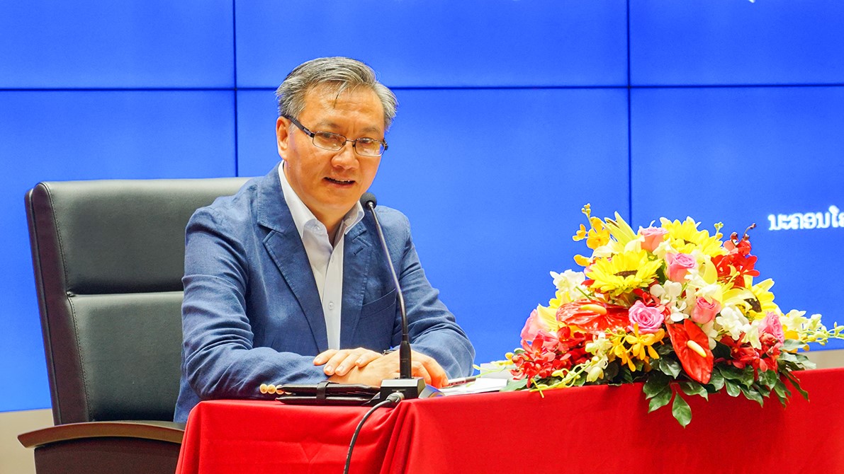 Đại sứ quán Cộng hòa dân chủ nhân dân Lào tại Việt Nam thăm và làm việc với Đại học Tôn Đức Thắng