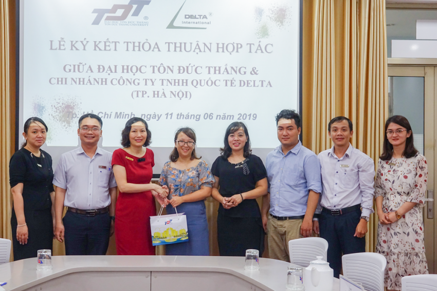 Kí hợp tác cùng Công ty TNHH quốc tế Delta